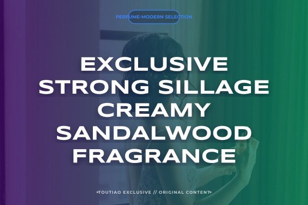 exclusive strong sillage creamy sandalwood fragrance