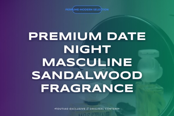 premium date night masculine sandalwood fragrance