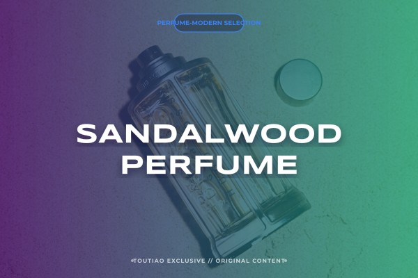 luxurious clean sandalwood perfume