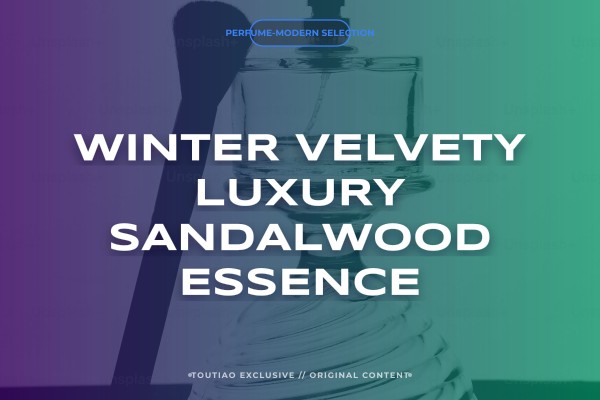 winter velvety luxury sandalwood essence